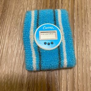 Curves Digital Wrist Sweat Band